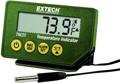 EXTECH Wasserfeste Temperaturanzeige Temperatur-Messgerät, Thermometer (TM20)