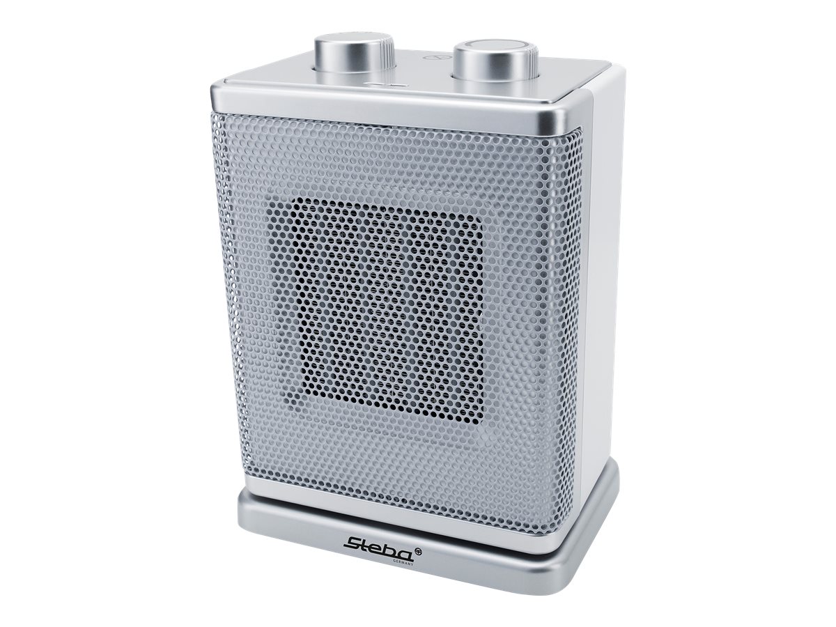 Steba KH 4 Keramik-Heizlüfter Mobil 1800 W Weiß/Silber