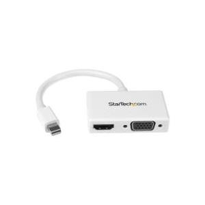 StarTech.com Travel A/V adapter: 2-in-1 Mini DisplayPort to HDMI or VGA converter (MDP2HDVGAW)