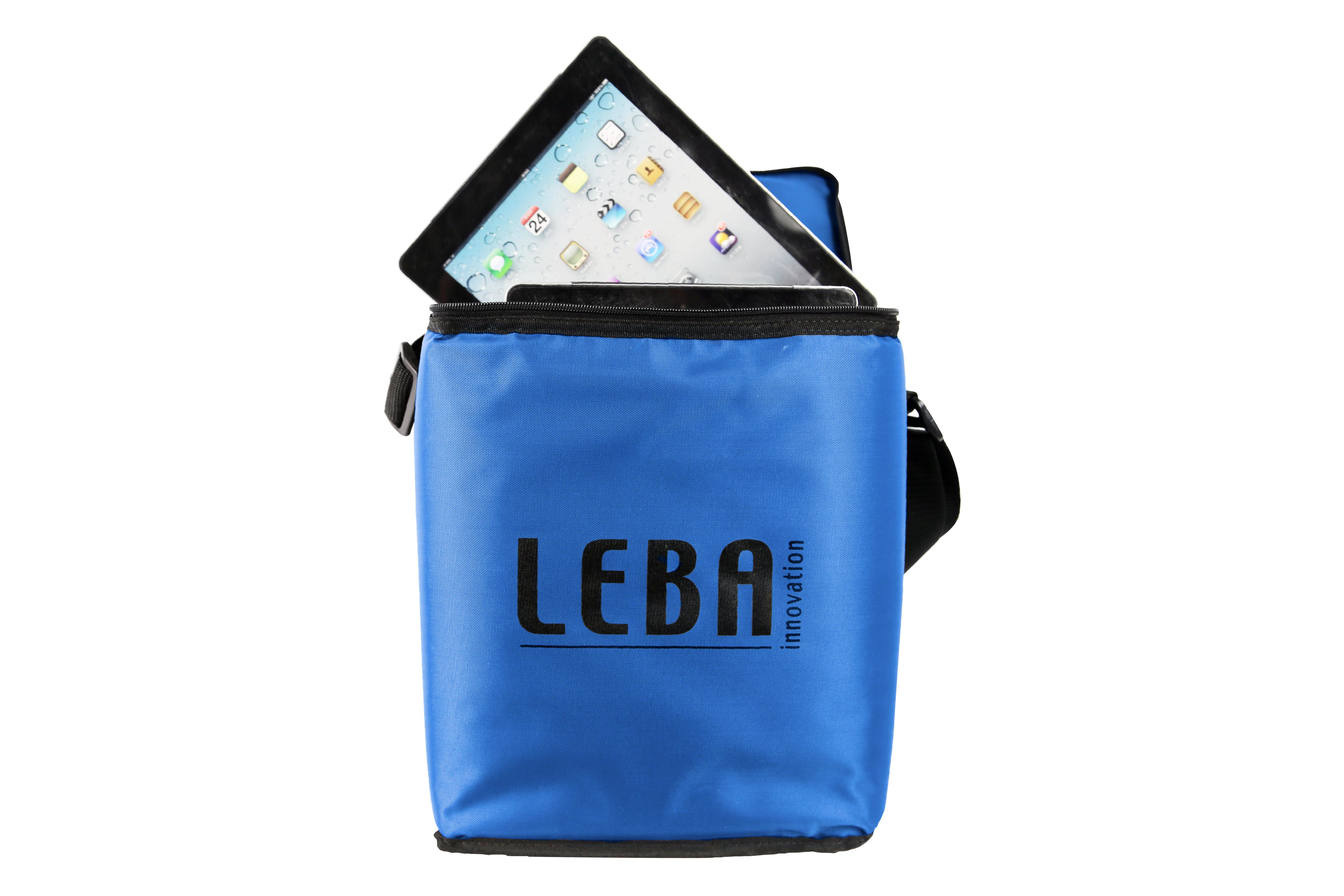 Leba NoteBag NB2-5TAB Tablet-Management-Gehäuse Blau