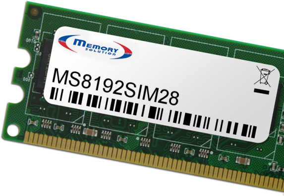 Memory Solution MS8192SIM28 Speichermodul 8 GB (MS8192SIM28)
