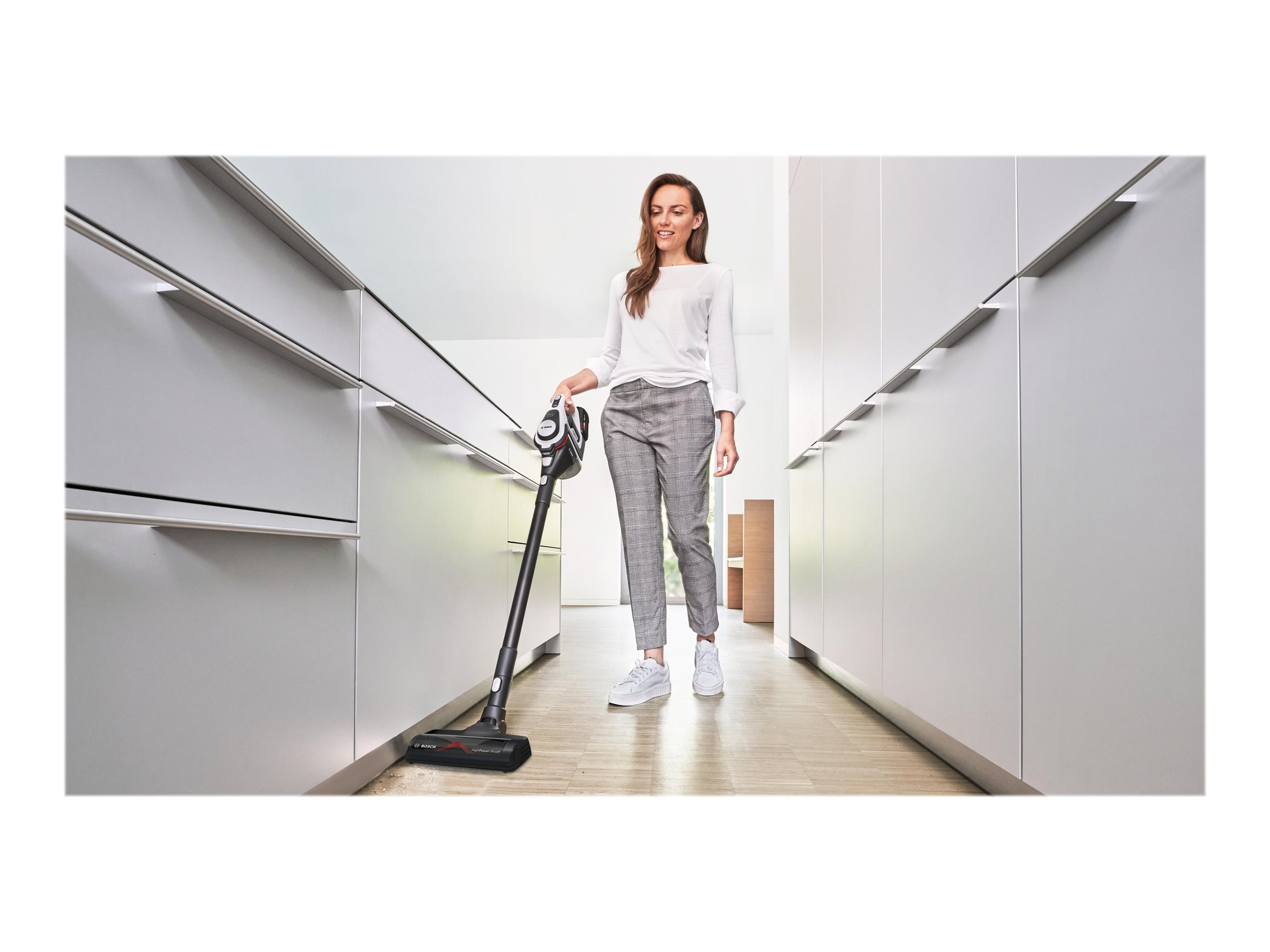 Bosch Series | 8 Unlimited Gen2 BSS825ALL Stabstaubsauger 45 min Schwarz, Weiß