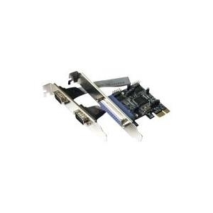 DAWICONTROL DC-9112 PCIe 2 x Seriell 1 x Parallel Port PCI Express Interface Adapter (DC-9112 PCIE RETAIL)