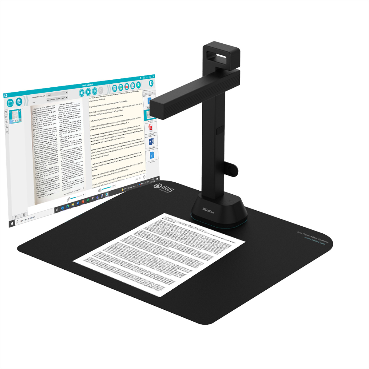 IRIS IRIScan Desk 6 Pro Dyslexic Digitale Dokumentenkamera A3 21 MP USB 2.0 Schwarz