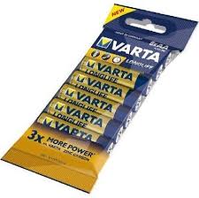 VARTA Batterie Longlife AA 4106 Akali 1,5V VE 8 (04106101328)