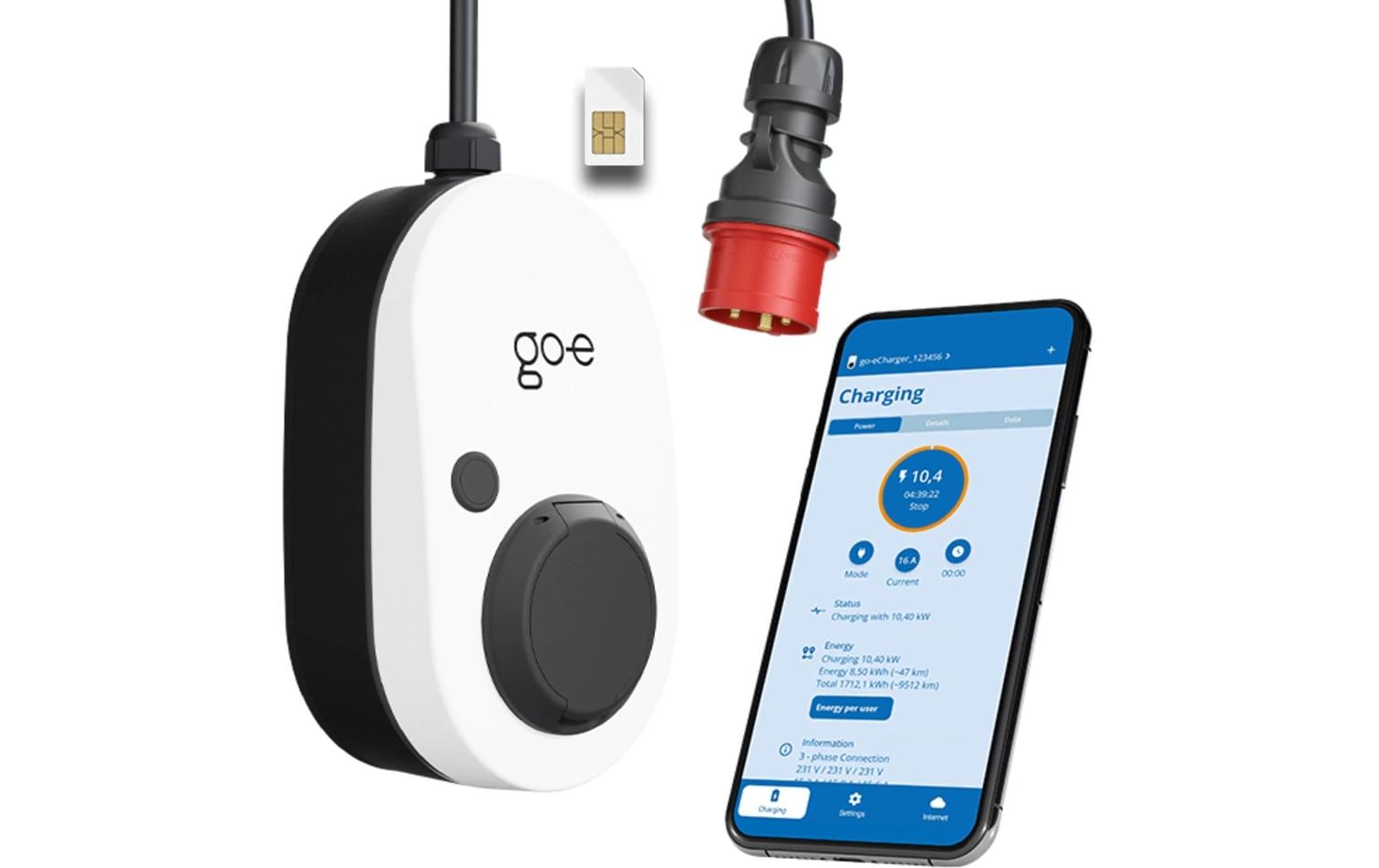 go-e Gemini flex 2.0 11 kW Ladestation