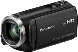 Panasonic HC-V180EP-K 2.7 &quot;, Black, HDMI, Optical zoom 50 x (HC-V180EP-K)