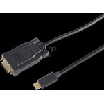 shiverpeaks BS10-59025 Videokabel-Adapter 1 m USB Typ-C VGA (D-Sub) Schwarz (BS10-59025)