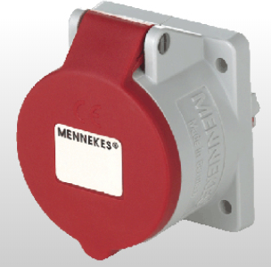 MENNEKES CEE-Anbausteckdose 5x32A 1797 TwinCONTACT 6h 400V IP44 gerade 1797 (1797)