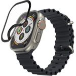 Hama Displayschutz Super Hybrid f Apple Watch Ultra/Ultra 2, 49mm,Montagehilfe (00222771)