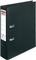 herlitz Ordner maX.file protect plus, Rückenbr:80mm, schwarz DIN A4, Voll-PP-Kunststoffbezug, Kantenschutz, Einsteck- (10834315)