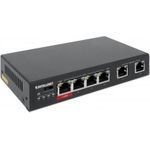 Intellinet Switch 3 x 10/100 (PoE+) + 1 x 10/100 (Hi-PoE) + 2 x 10/100 (Uplink) (561686)