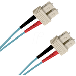EFB Elektronik O7413.2-1.2 Glasfaserkabel 2 m 2x SC LSZH OM3 Aqua-Farbe (SCSCOM3DAQ2)