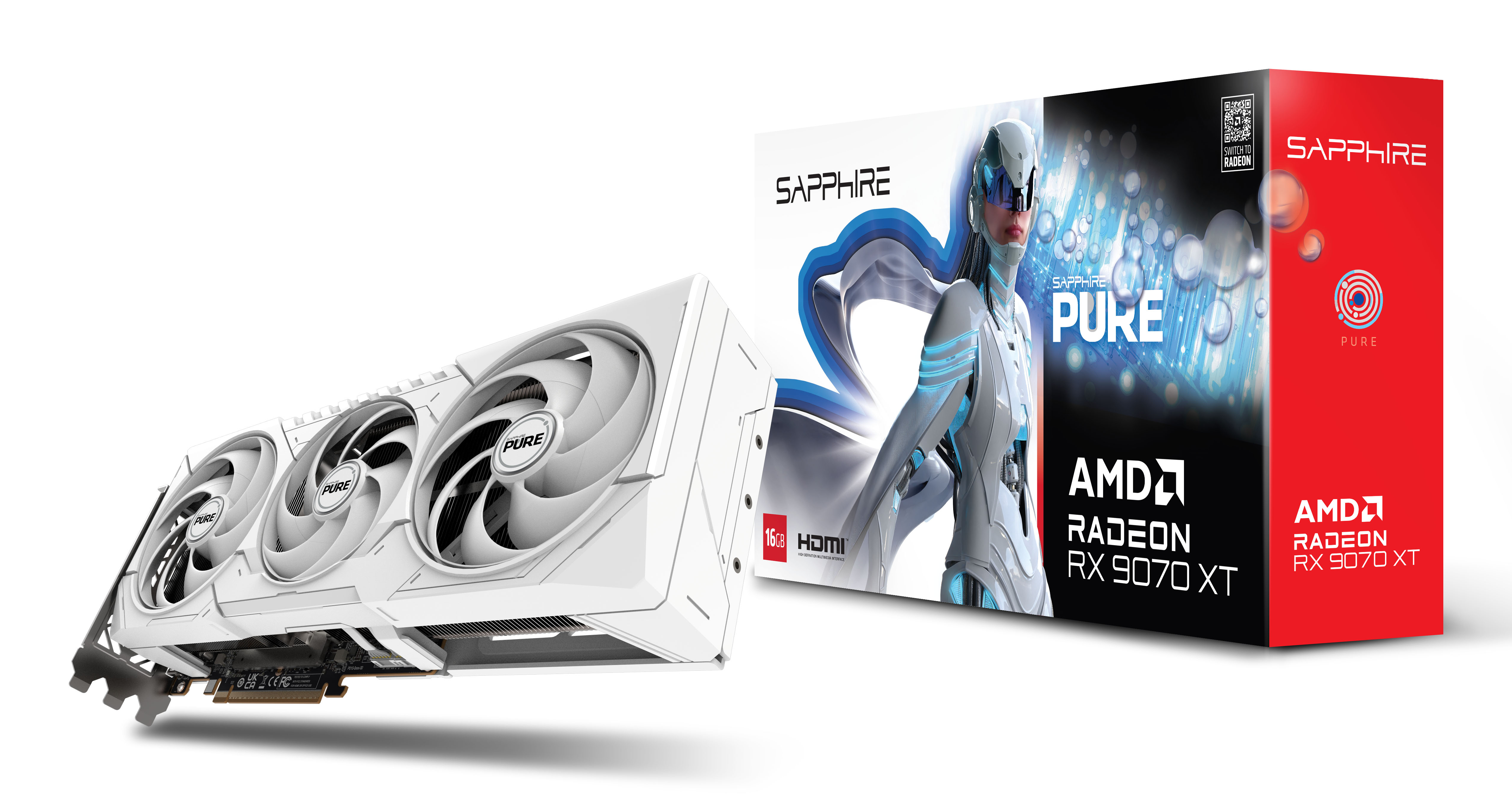 Sapphire Pure Radeon RX 9070 XT 16 GB GDDR6
