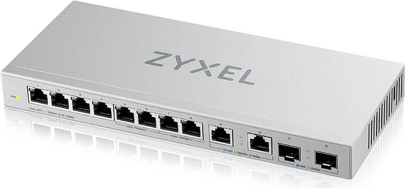 Zyxel XGS1010-12-ZZ0102F Netzwerk-Switch Unmanaged Gigabit Ethernet (10/100/1000) Grau (XGS1010-12-ZZ0102F)