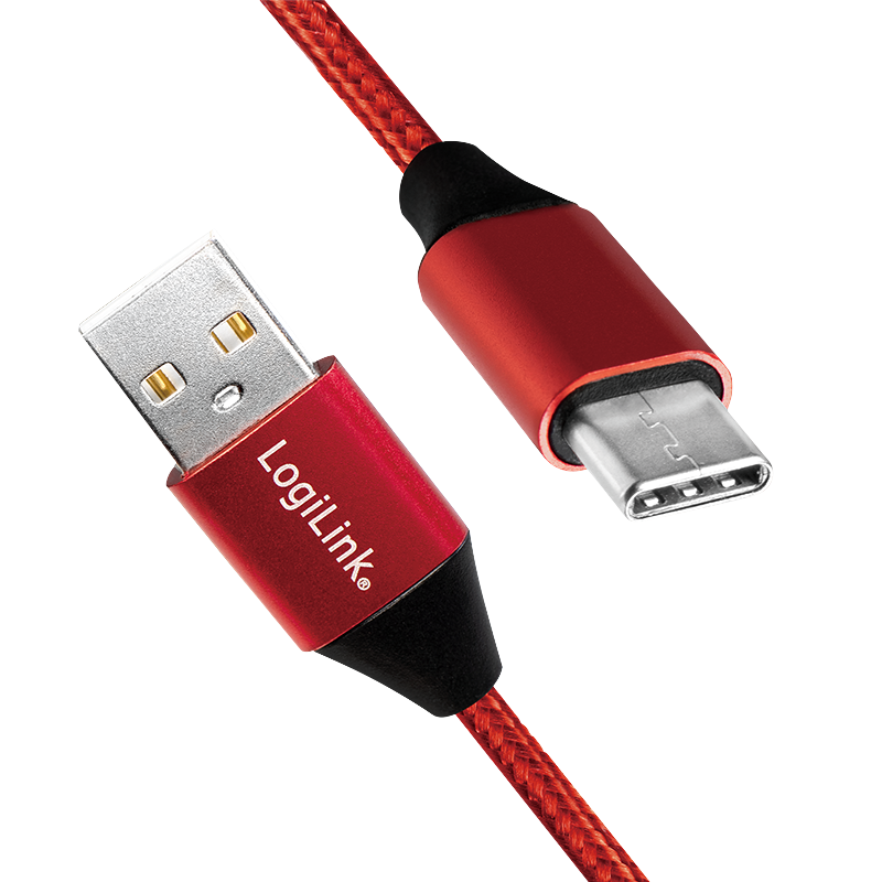 Logilink USB-Kabel USB-C M bis USB M USB 2.0 CU0147 