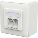 METZ CONNECT E-DAT C6A IDC Dose AP verkehrsweiß (130D380027-I)