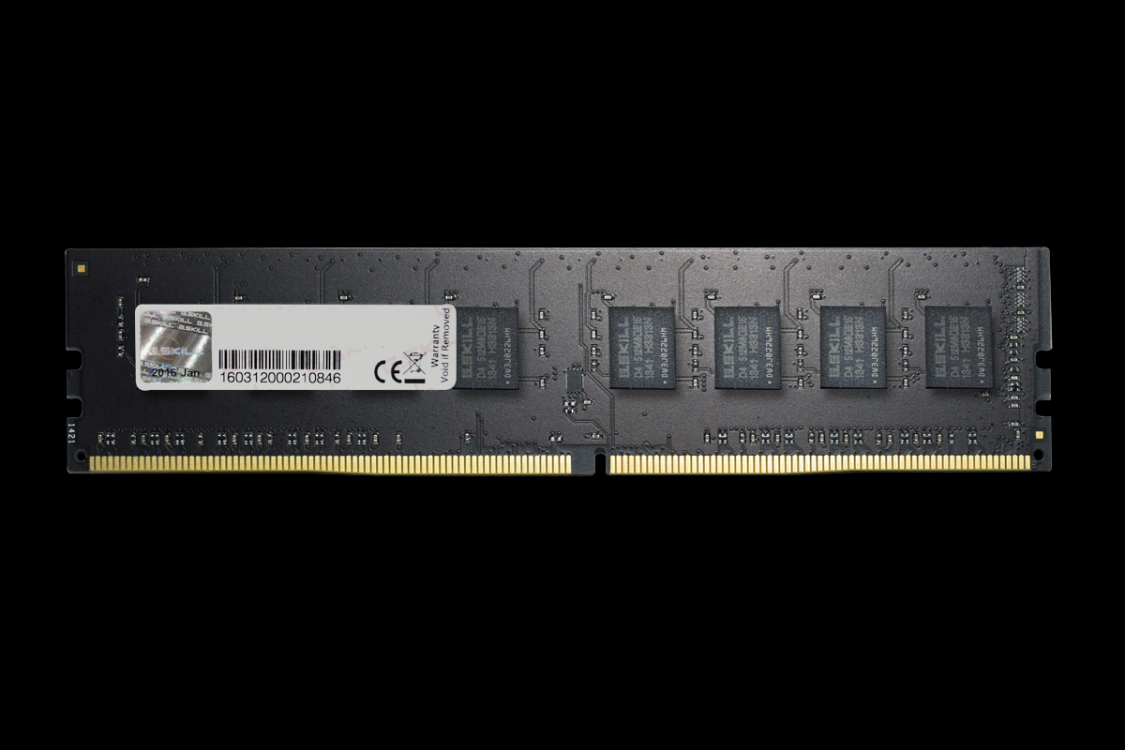 G.Skill Value Series DDR4 16 GB RAM Kit 2 x 8 GB 2400 MHz CL17 DIMM 288-Pin