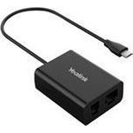 Yealink EHS60 - Kabelloser Headset-Adapter für drahtloses Headset, VoIP-Telefon (1308019)