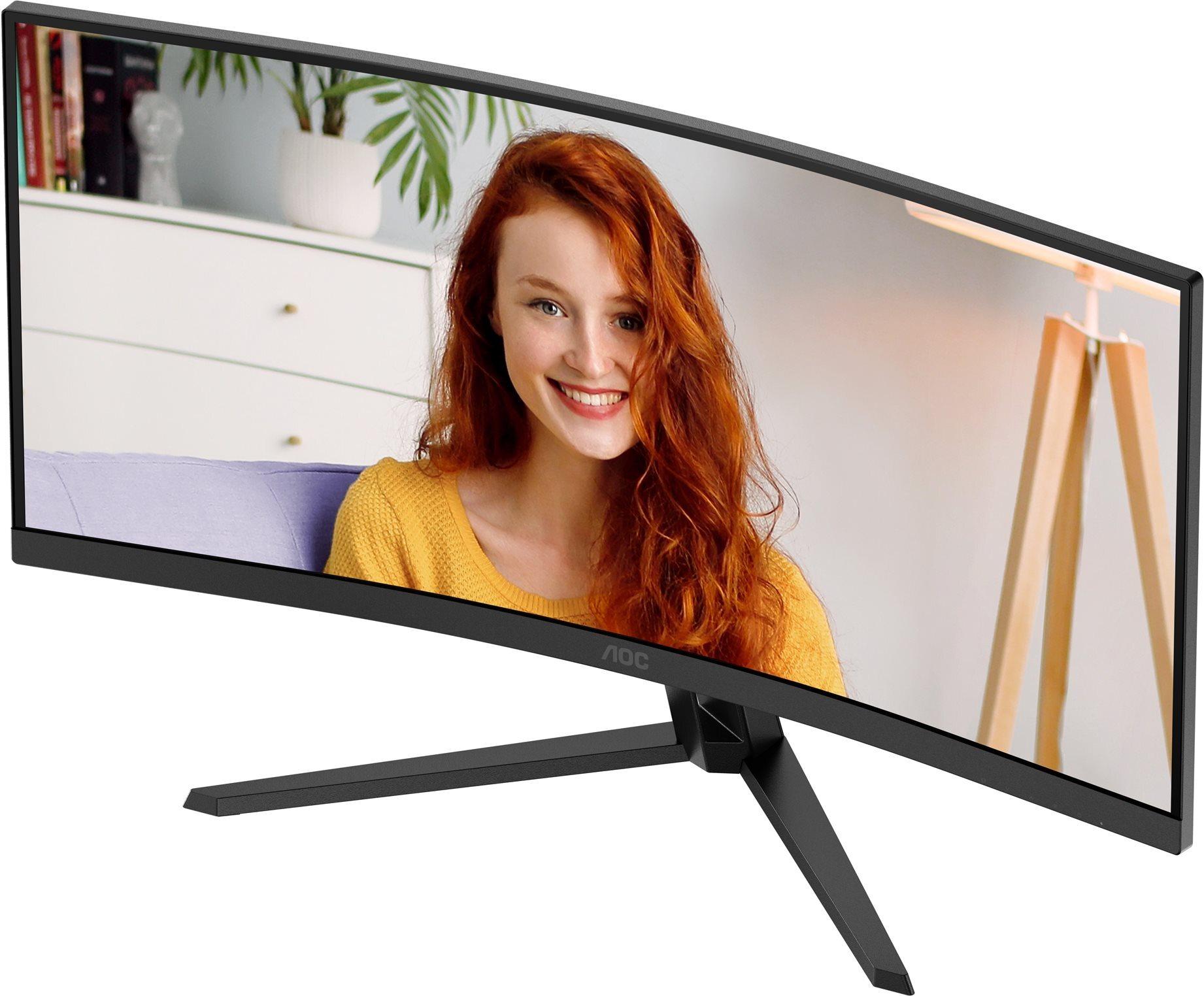 AOC B3 Series CU34B3E 34" 3440 x 1440 VA 120 Hz Schwarz