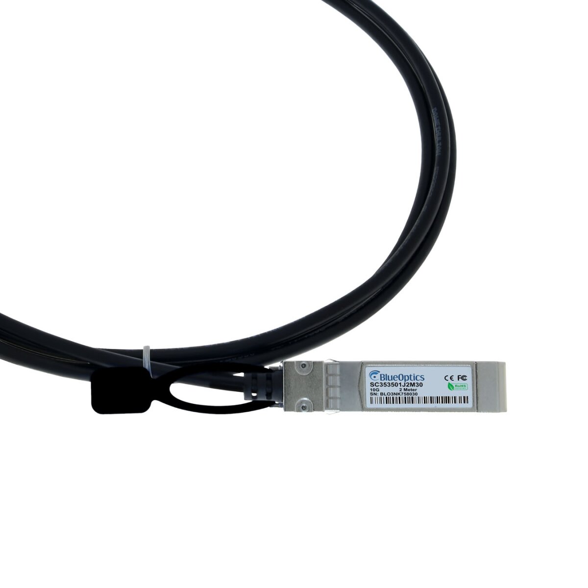 BlueOptics DAC10G-50CM-BL SFP+ 0,5 m Schwarz
