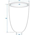 EUROPALMS LEICHTSIN CUP-69, braun, glänzend (83011820)
