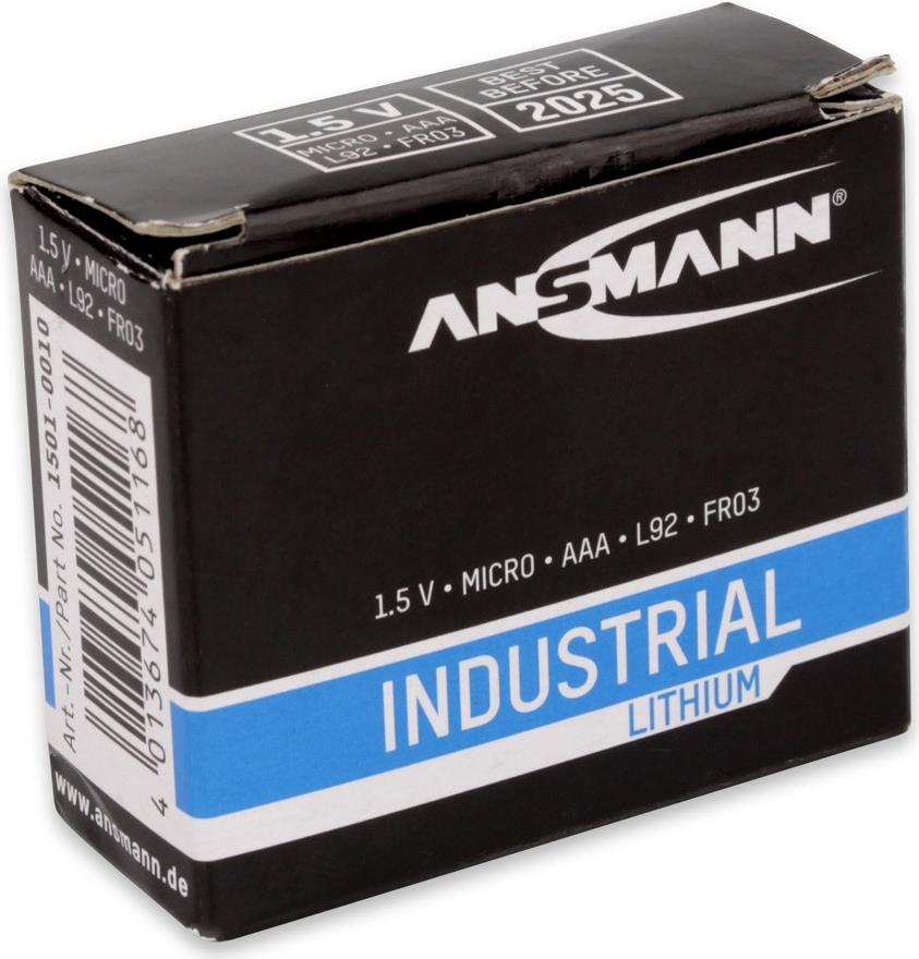ANSMANN Batterie 10 x AAA-Typ Li (1501-0010)
