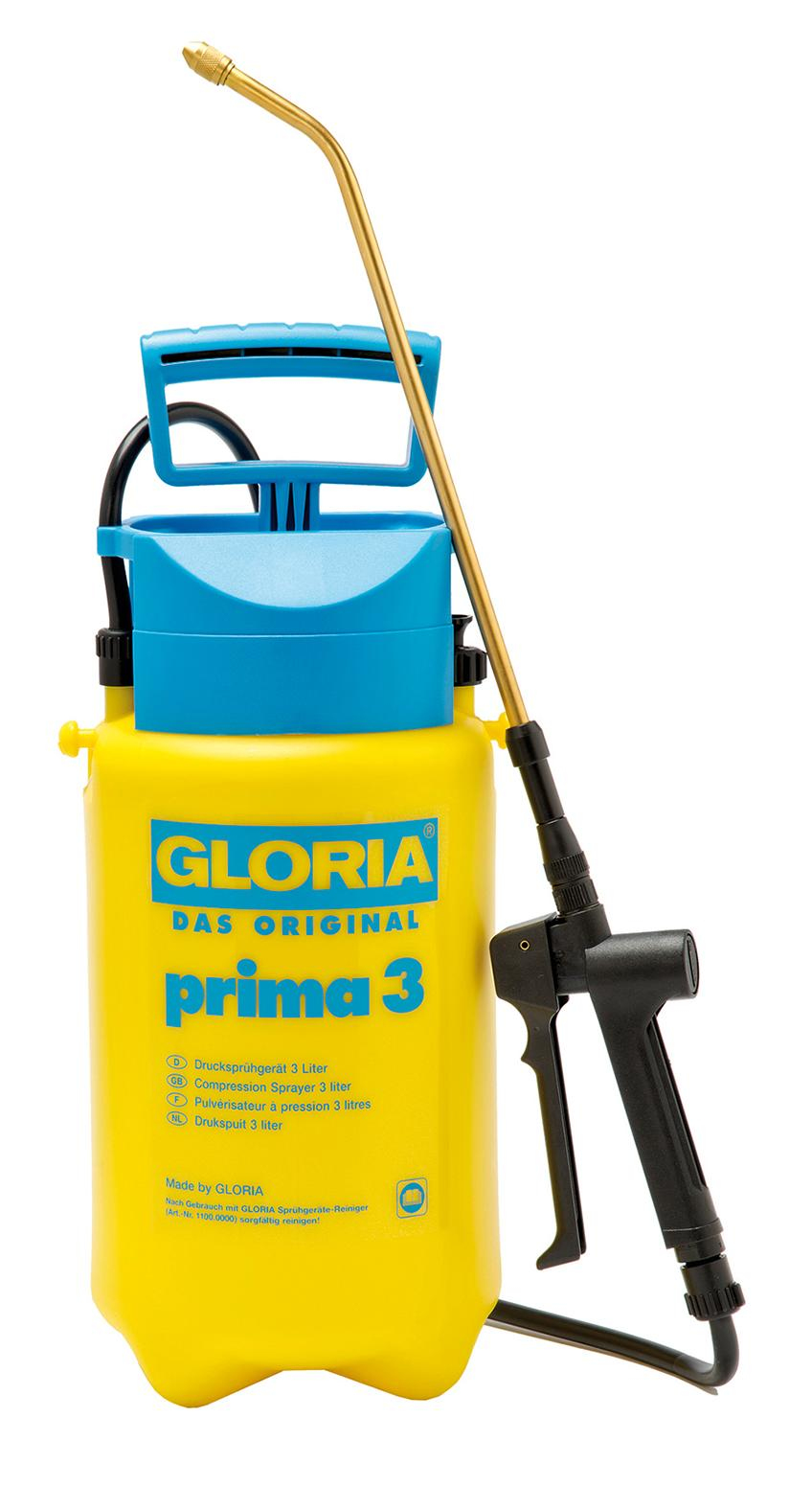 GLORIA Prima 3 Drucksprühgerät 3 l Blau, Gelb