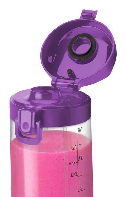 NutriBullet Portable NBP003PU Tragbarer Standmixer 475 ml Lila