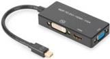 ASSMANN Mini DisplayPort 1in3 Konverterkabel (AK-340419-002-S)