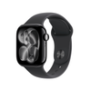 Apple Watch Series 11 GPS 42mm Jet Black Aluminium Case with Black Sport Band - S/M (MEQT4ZR/A)