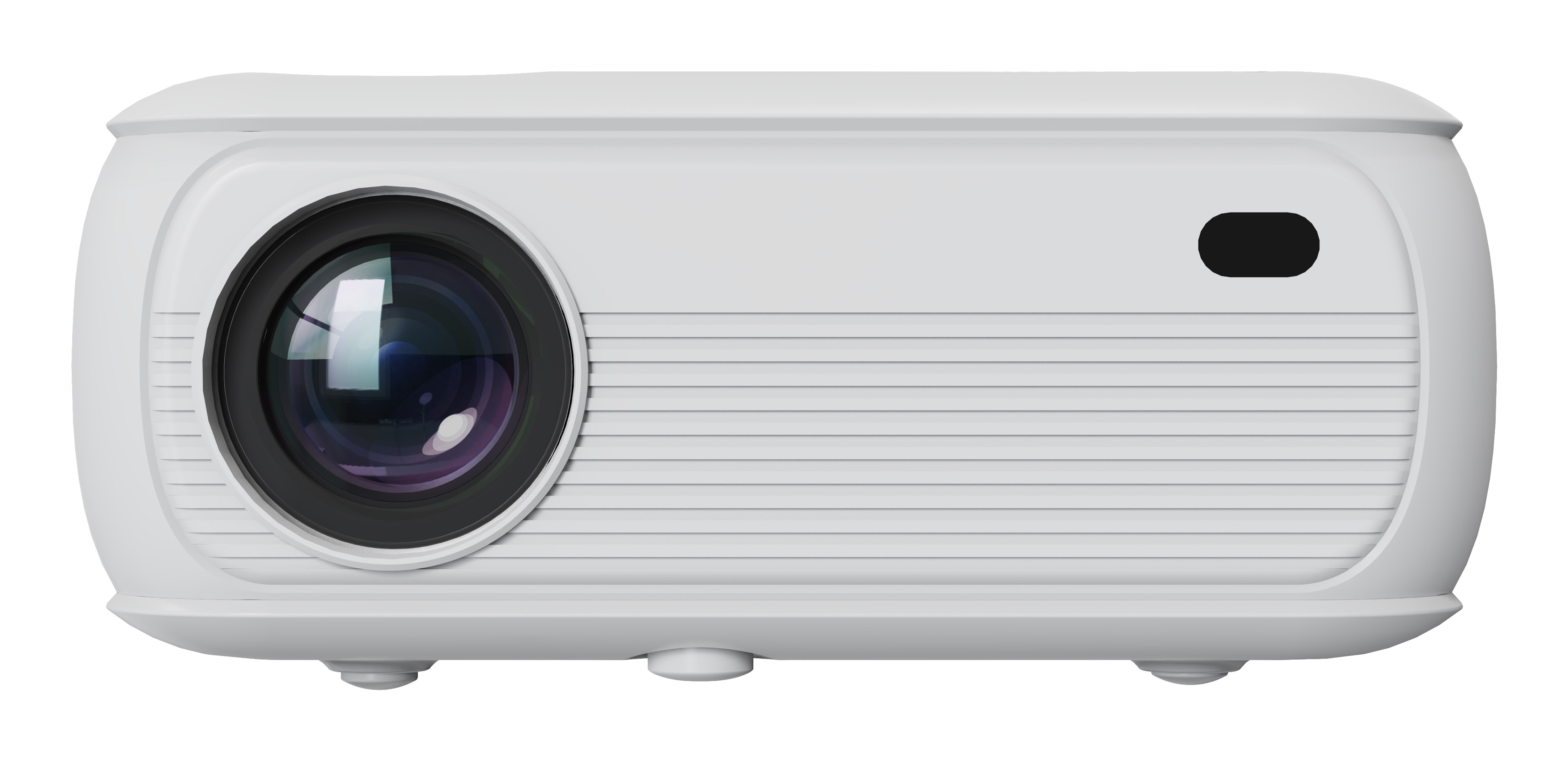 Technaxx TX-332 LED Beamer 200 ANSI Lumen 1080p Full HD WLAN Bluetooth Weiß