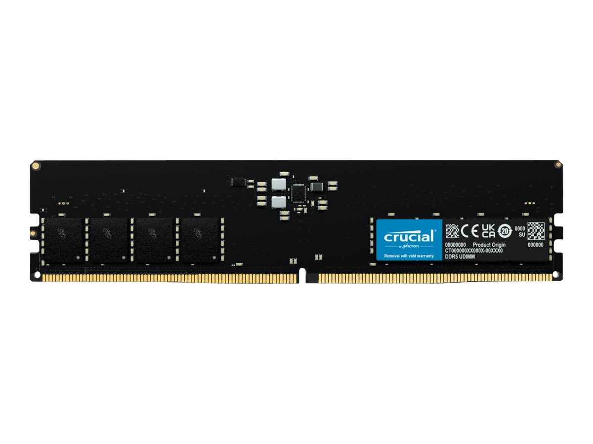 Crucial CT16G56C46U5 DDR5 16 GB 5600 MT/s CL46 Schwarz