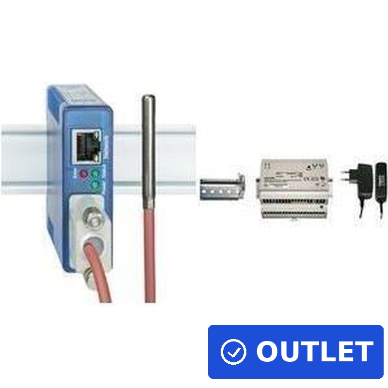 W&T Steckernetzteil 100 - 240 V, 50-60 Hz, 24V-0,22 A DC (D) geeignet für alle Com-Server von W & T, 1 x Eurostecker (11020) (B-Ware)