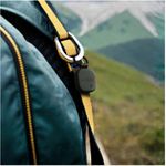 Satechi Vegan-Leather FindAll Keychain Black (ST-LKCFK)