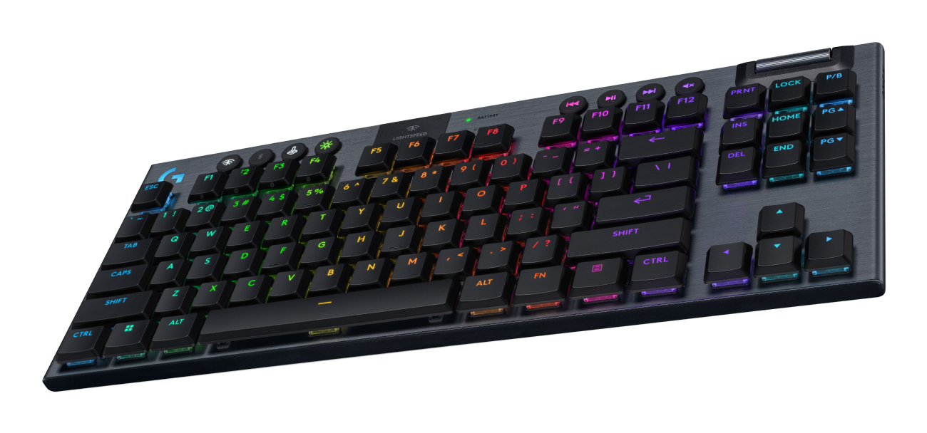 Logitech G Series G915 X LIGHTSPEED TKL Gaming Tastatur AZERTY RGB Schwarz