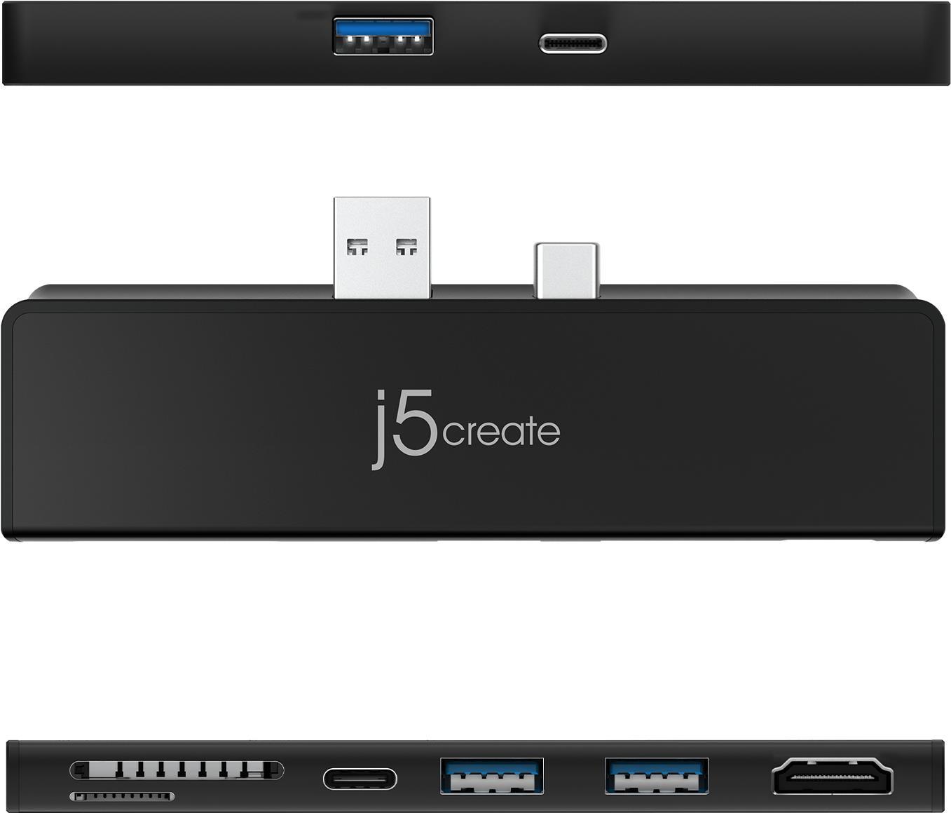 j5create JCD324B-N Ultradrive Minidock™ für Surface™ Pro 7 (JCD324B-N)