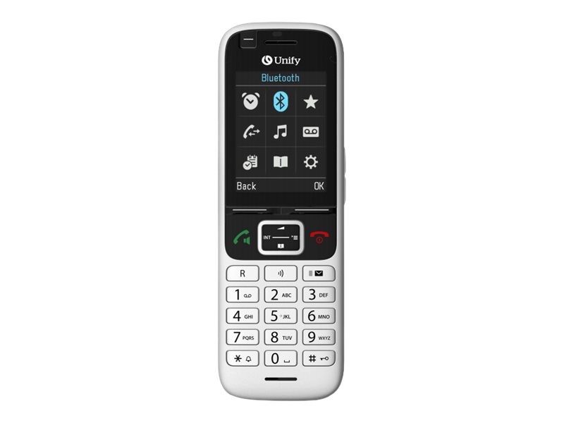 Unify OpenScape DECT Phone S6 Schnurloses Erweiterungshandgerät DECT Bluetooth Silber