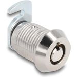 Navilock Zylinderhebelschloss für Geräteschränke mit Schlüssel - 13 mm 0-90 (20973)