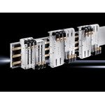 Rittal CB-Geräteadapter SV 9345.730 (B x H) 140 mm x 345 mm Polyamid Grau (RAL 7035) Passend für Sammelschienen Stärke 5 (9345.730)