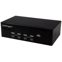 StarTech.com 4-port KVM Switch with Dual VGA and 2-port USB Hub (SV431DVGAU2A)
