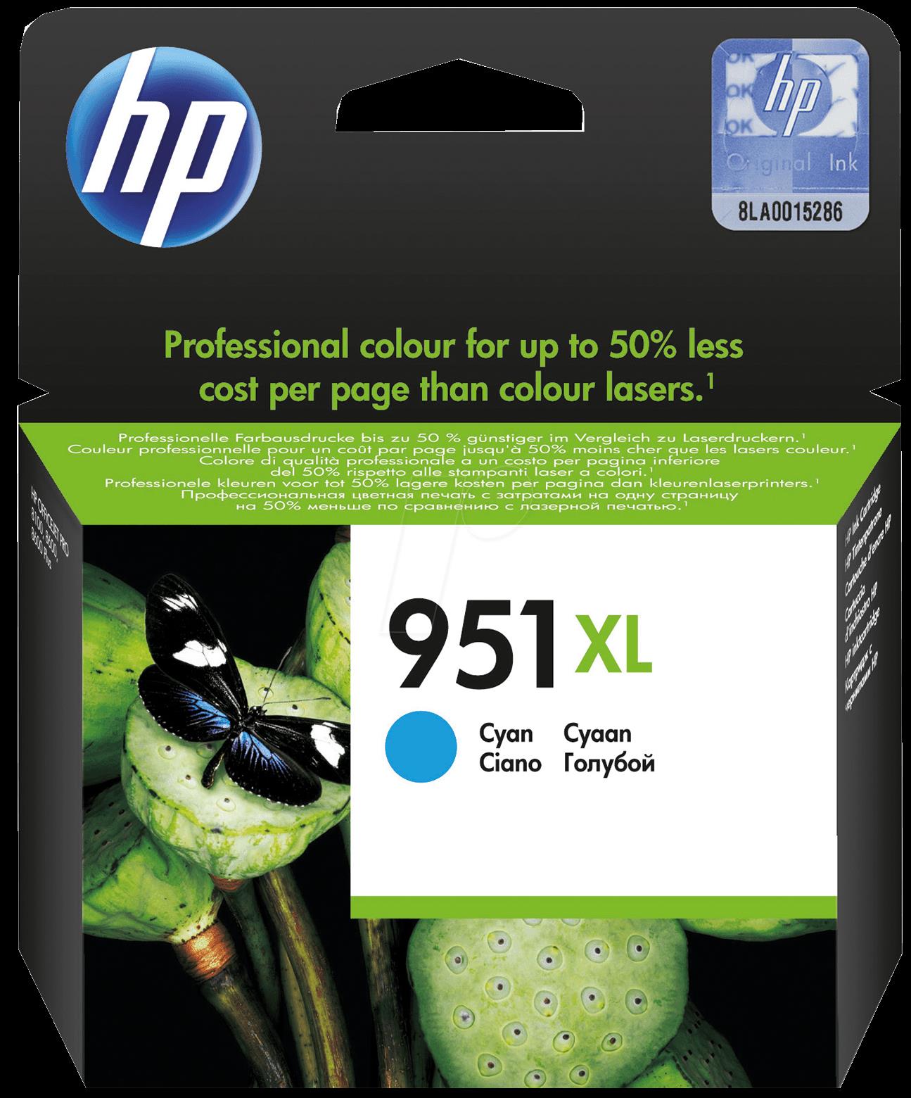 CN046AE HP OJ PRO8100 INK CYA No.951XL 1500pages (CN046AE)