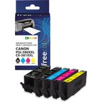 Freecolor K10503F7 Druckerpatrone 5 Stück(e) Kompatibel High (L) Yield Schwarz (K10503F7)