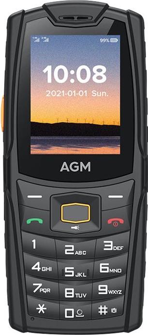 AGM M6 4G Outdoor 2,4" Feature Phone Dual-SIM Schwarz