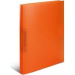 HERMA Ringbuch, DIN A4, 2-Ring-Mechanik, orange transluzent, Rückenbreite: 25 mm, geeignet für A4 - 1 Stück (19162)