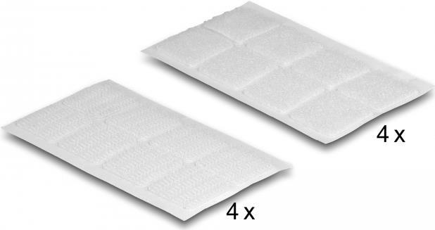 Delock Klettpunkt quadratisch, selbstklebend (19097)