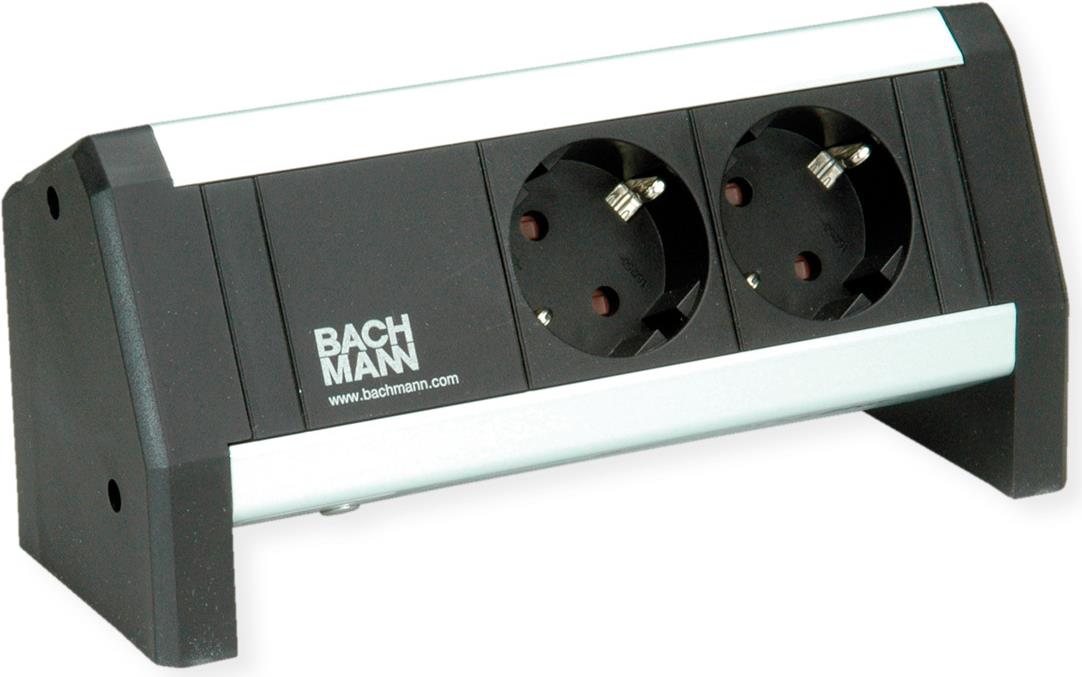 BACHMANN DESK 2xSchutzkontakt (902.1131)