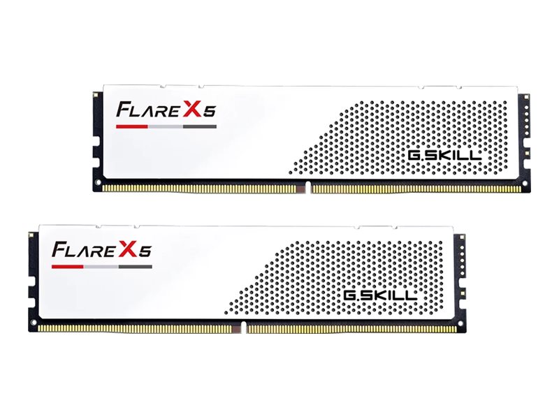G.Skill Flare X5 32 GB RAM 2x 16 GB DDR5-6000 CL28 DIMM Low Profile Weiß
