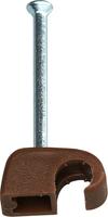 Kopp Nagelschellen Bündel-Ø: 4 - 7 mm 342606089 Braun Inhalt: 50 St.