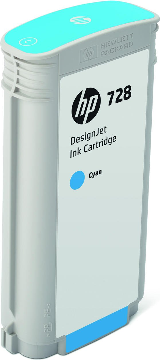 HP 728 130-ml Cyan Tintenpatrone (F9J67A)